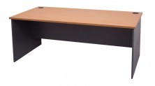 CDK189 Rapid Worker Desk 1800 X 900. Beech On Ironstone